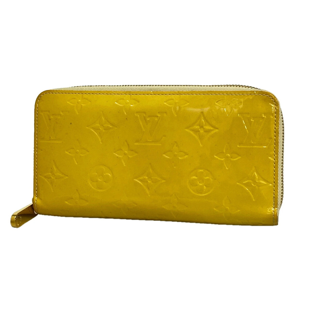 Louis Vuitton Vernis Zippy Wallet M91459 Broncorail Women's Long P3550781